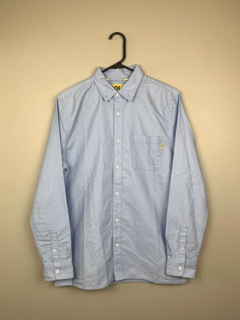 Other Designers Odd Future - Golf button up LS tee blue