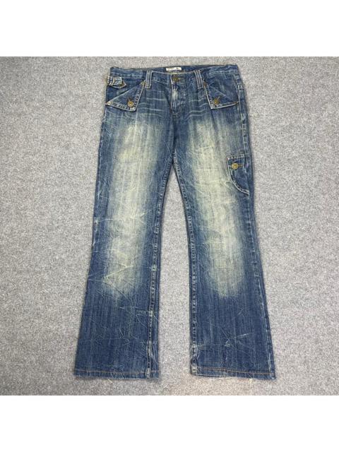 Other Designers Vintage - RUSTY FLARE REAL MIND FROM OSAKA DENIM JEANS