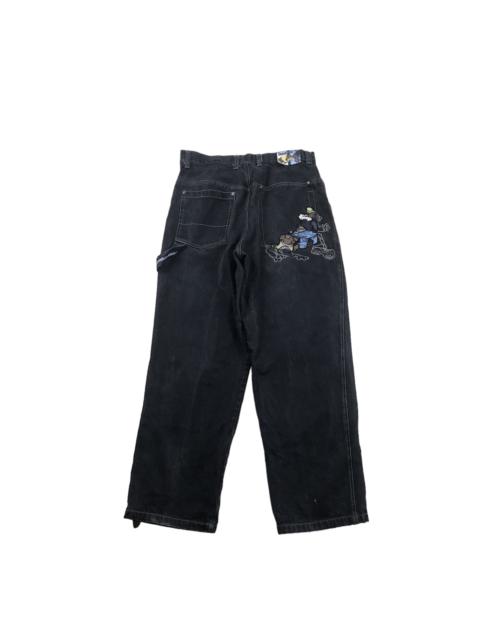 Other Designers Japanese Brand - Vintage 90’s Raw Blue Baggy Hip Hop Style Denim Jeans