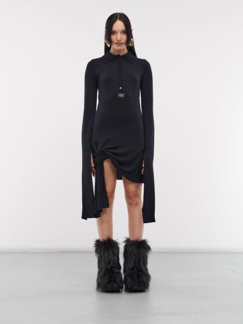 COPERNI Knotted Sleeved Dress