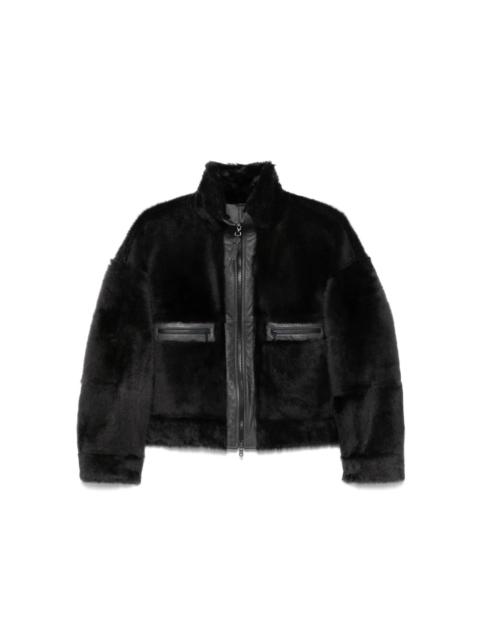 Brunello Cucinelli Brunello Cucinelli Grey Jackets - Leather Jackets Women