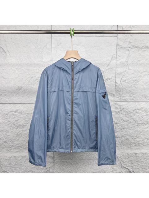 Prada blue armband windbreaker jacket