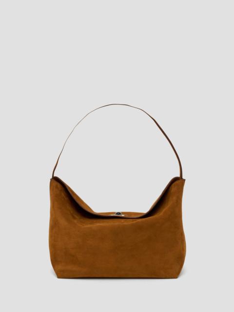 CHRISTOPHER ESBER Turnlock Suede Shoulder Bag