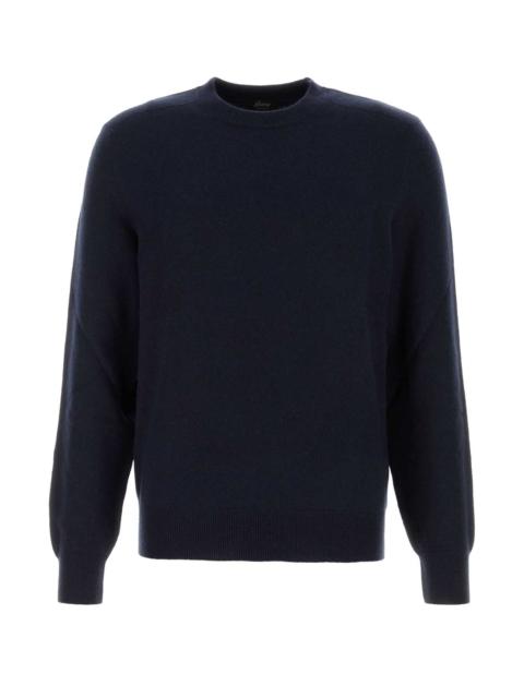 Brioni Brioni Men Dark Blue Cashmere Sweater