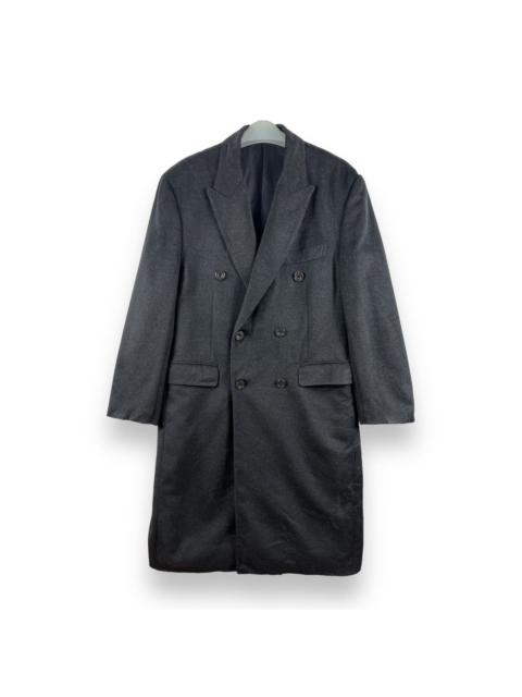🔥 PIERRE BALMAIN PARIS FRANCOIS 1ER DISTRESSED LONGCOAT