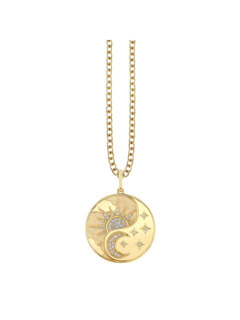 SYDNEY EVAN Duality Coin Necklace