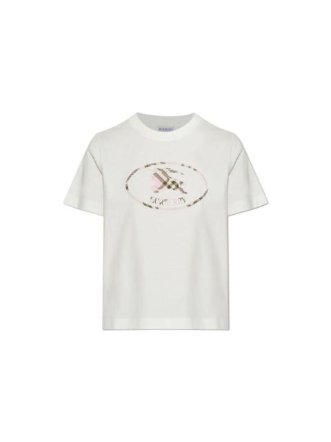 Burberry BURBERRY Frankie White TShirt New & Authentic (Women's size: