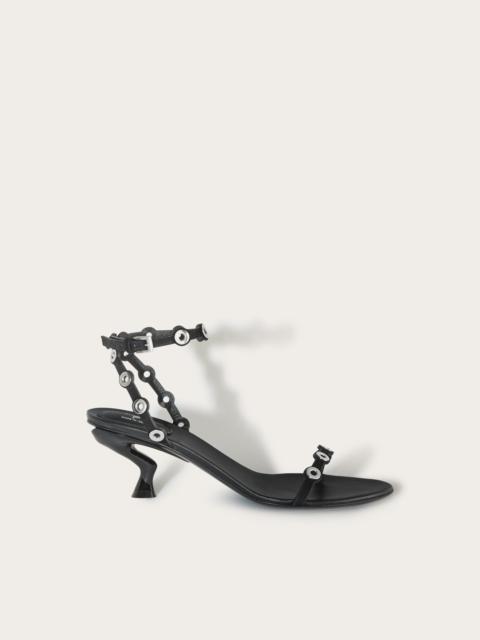 PUCCI EMILIO LOW HEELED SANDALS