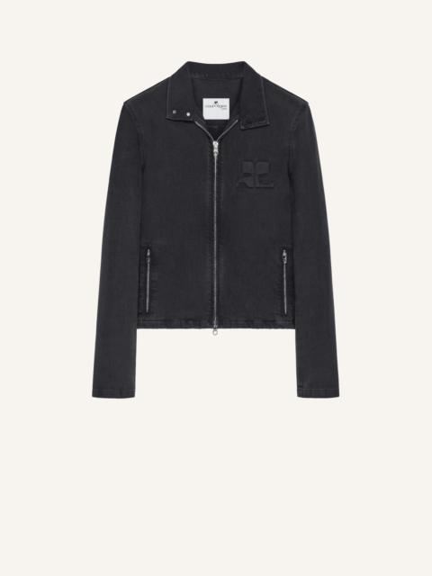 courrèges CITY SHADOW DENIM JACKET