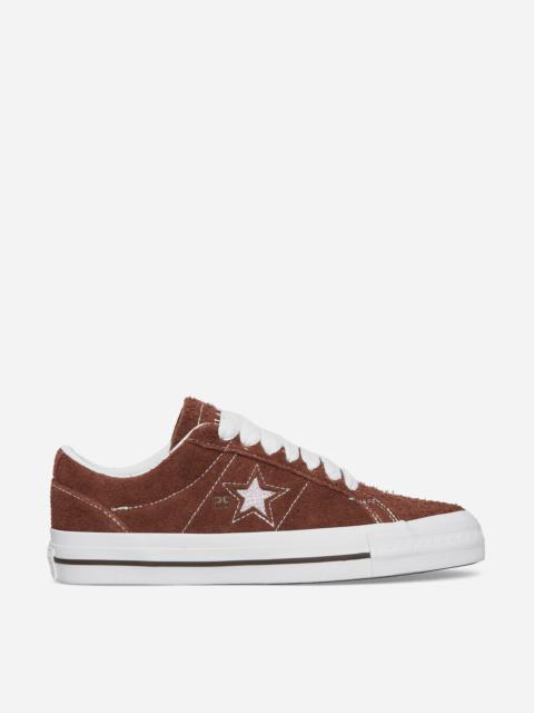 Converse Quartersnacks One Star Pro Sneakers Dark Clove