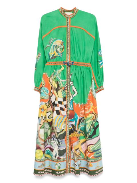 ALÉMAIS Lucky Pace shirt dress