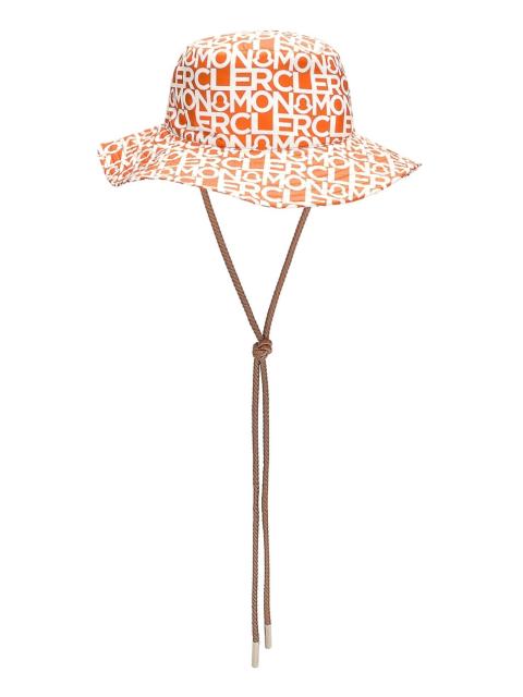 Moncler Logo Print Bucket Hat