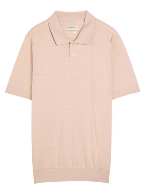 Oliver Spencer Oliver Spencer Glendale Striped Knit Polo Shirt