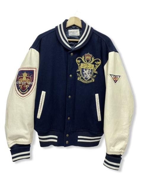 Other Designers Japanese Brand - RARE!! 90’s ATELIER SAB NEO TRADITIONAL Varsity Jacket