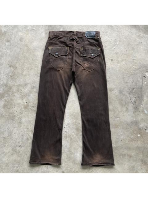 Other Designers Buckle - Vintage Japanese Rare Color Faded Buckle Trousers Pants W32