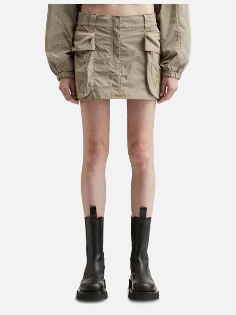 BIG POCKET CARGO MINI SKIRT