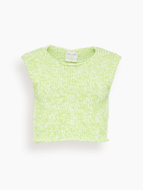 forte_forte Graphic Moulin Micro Vest in Reflex