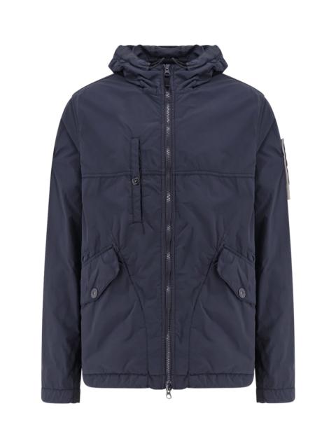 Recycled Nylon Jacket With Hood