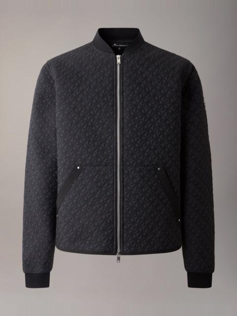 MOOSE KNUCKLES TRANSIT LINER MONOGRAM BOMBER JACKET