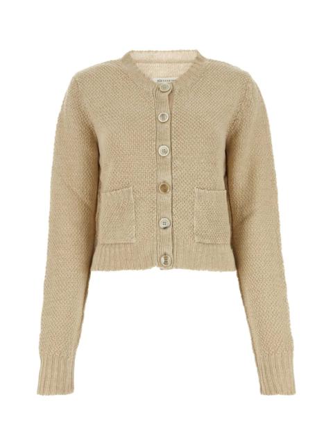 Maison Margiela Maison Margiela Women Beige Hemp Cardigan