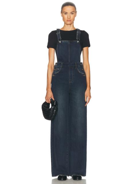 GRLFRND Sadie Wide Leg Overalls