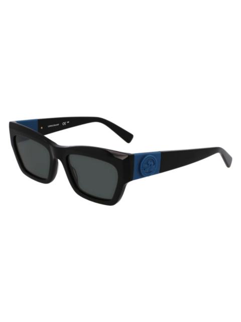 Longchamp Longchamp Grey Cat Eye Ladies Sunglasses LO763S 001 53