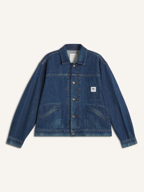 Maison Kitsuné MAISON KITSUNE x KURO SELVEDGE VOYAGE DENIM JACKET