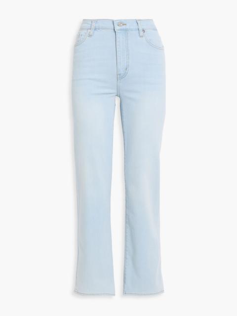 FRAME Le Sleek Straight high-rise straight-leg jeans