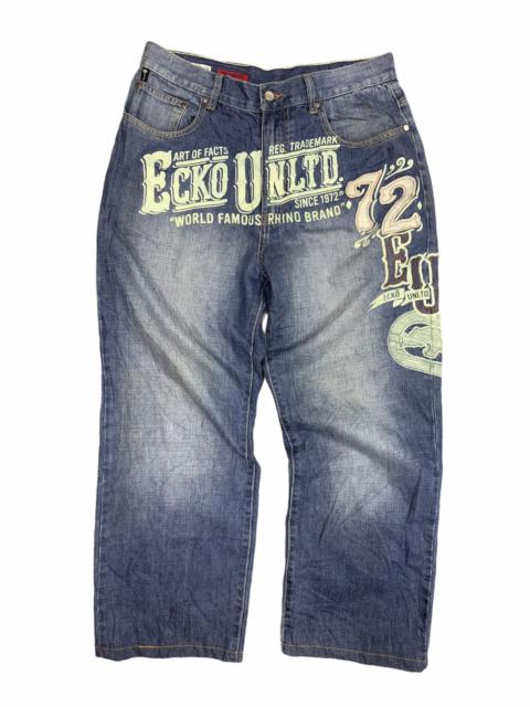 Other Designers Ecko Unltd. - Ecko Baggy Fit Big Logo Printed