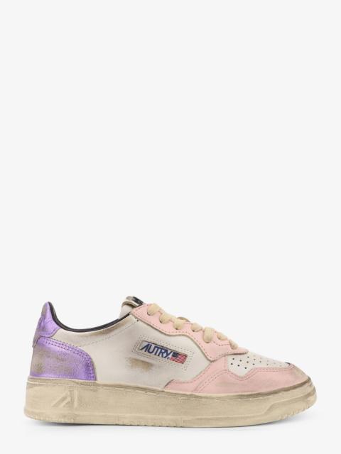 AUTRY Autry Sneakers Low-Top Super Vintage In Pelle