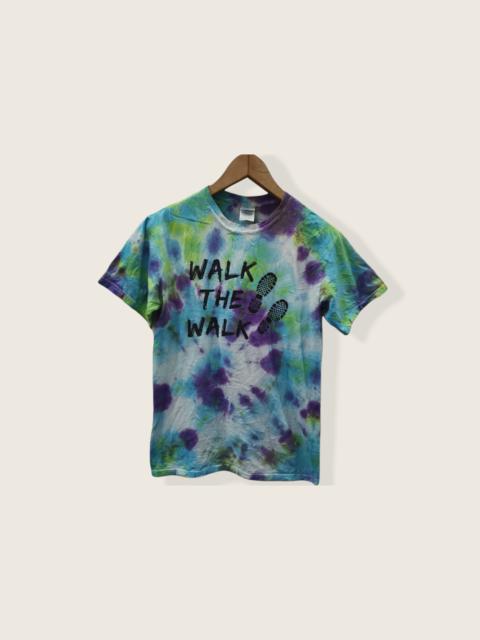 Other Designers Custom - Walk The Walk Tie-Dye Shirt x Custom