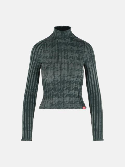 Diesel GREY COTTON BLEND SWEATER