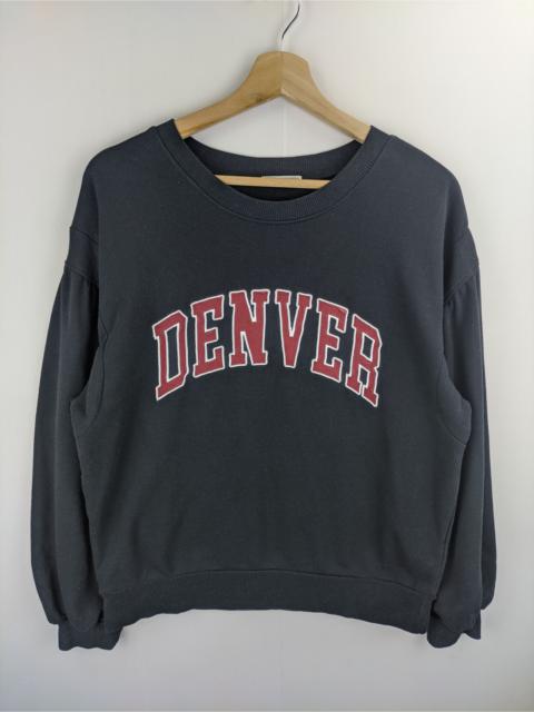 Other Designers Brand - Steals🔥Cropped Sweatshirt Denver Spell Out