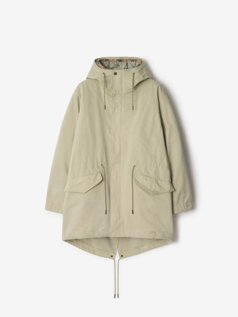 Burberry Detachable Warmer Nylon Blend Parka