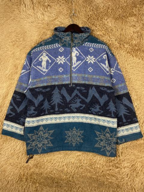Other Designers Vintage L.L. Bean Native Navajo Aztec Jacket DJ1046