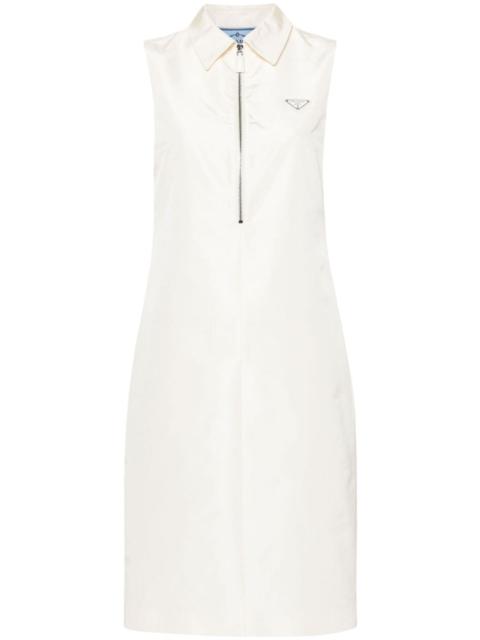 Prada Women Silk Midi Polo Dress