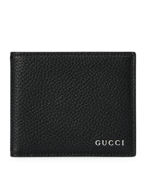 Gucci Men Bi-Fold Wallet With Gucci Logo