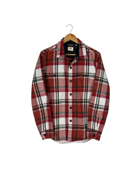 ☀️LEVIS FLANNEL TARTAN BUTTON SHIRTS