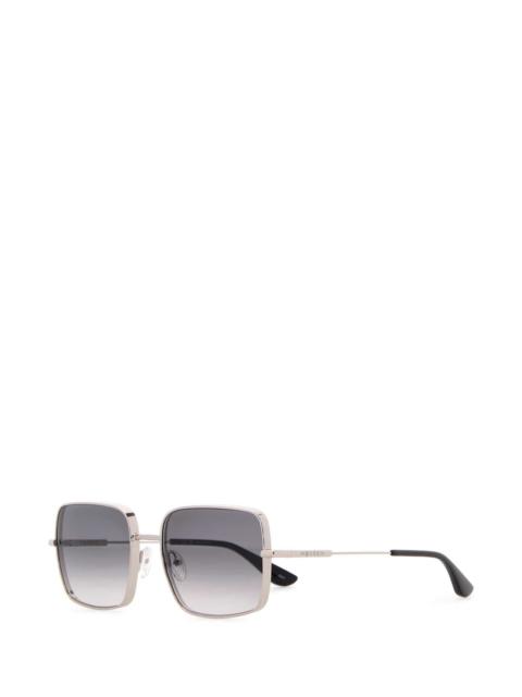 Alexander McQueen Alexander Mcqueen Women Silver Metal Sunglasses