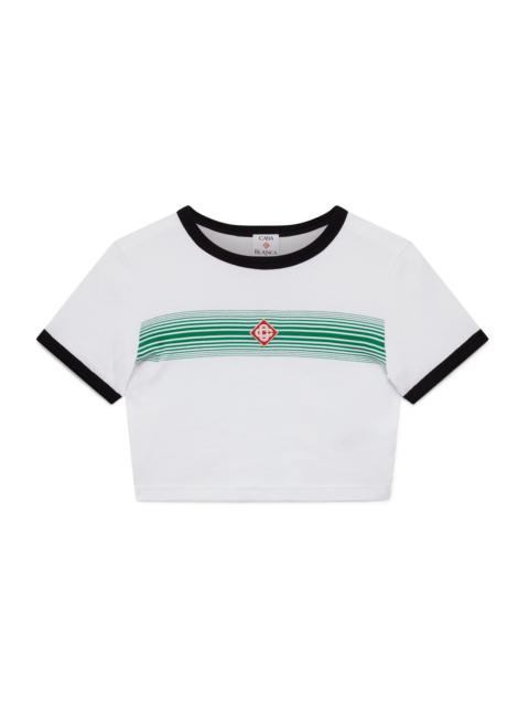CASABLANCA Gradient Stripe Ringer T-Shirt | Casablanca Paris