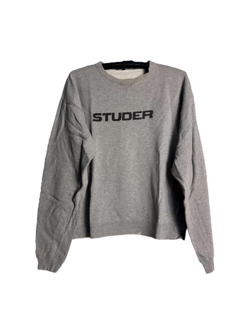🔥RARE🔥Vintage A.P.C. Studer Crewneck Sweatshirt