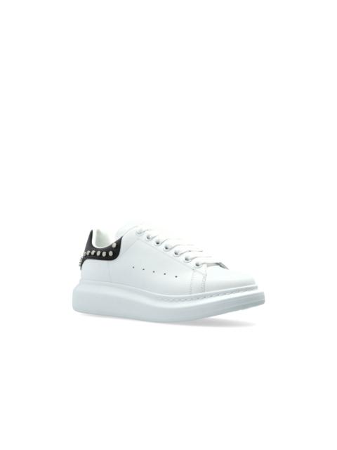 Alexander McQueen ALEXANDER MCQUEEN Oversized White/Black Studded Women's Snea