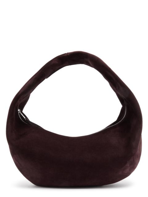 KHAITE Olivia medium suede top handle bag