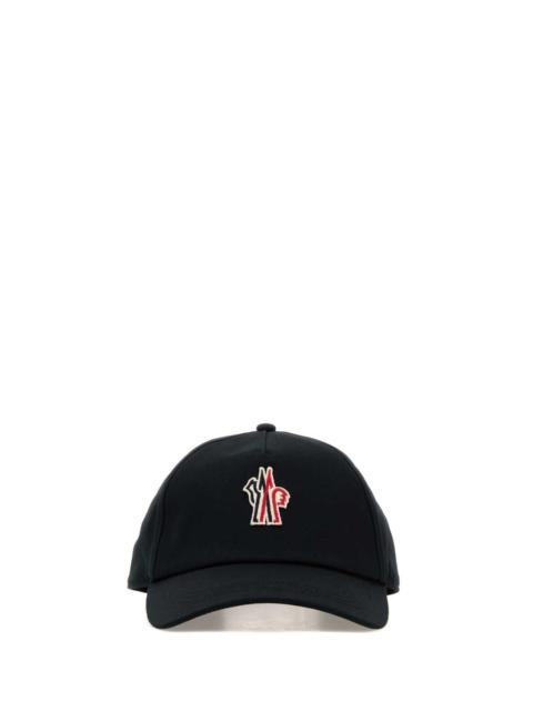 Moncler Grenoble Moncler Grenoble Men Black Cotton Baseball Cap