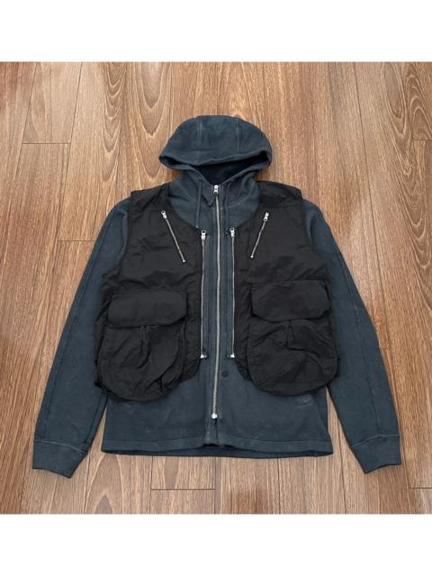Stone Island Stone Island Shadow Project — Two-Piece Set: Hoodie & Vest