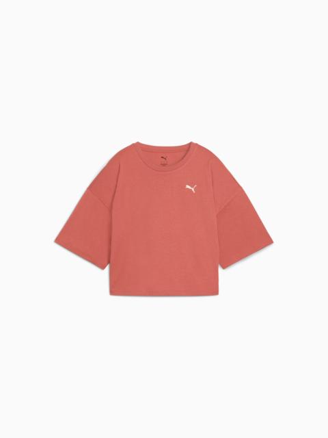 PUMA Wardrobe Essentials Women's Oversized Short Tee