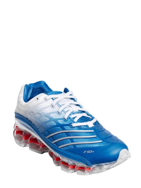 adidas adidas Megaride F50 Running Sneaker in Bluebird/Silver Met/White at Nordstrom