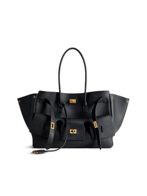 BALENCIAGA Women's Bel Air Medium Carry All Bag in Black