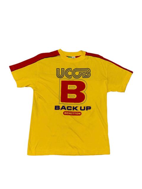 Other Designers Designer × United Colors Of Benetton - United Colors Of Benetton BACK UP Made In Italy T Shirt