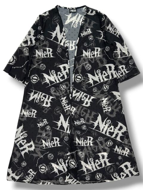 Other Designers Japanese Brand - Nier All Over Print Mesh Cardigan